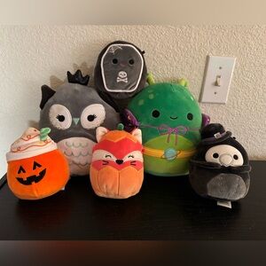 Squishmallows Squishmallow Halloween Plush Stuffed Toy Set Bundle Assorted